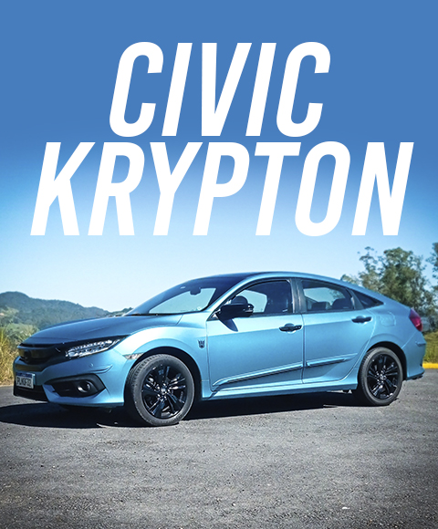 Vídeo Honda Civic Azul Envelopado no Youtube - Infinity Envelopamento Blumenau
